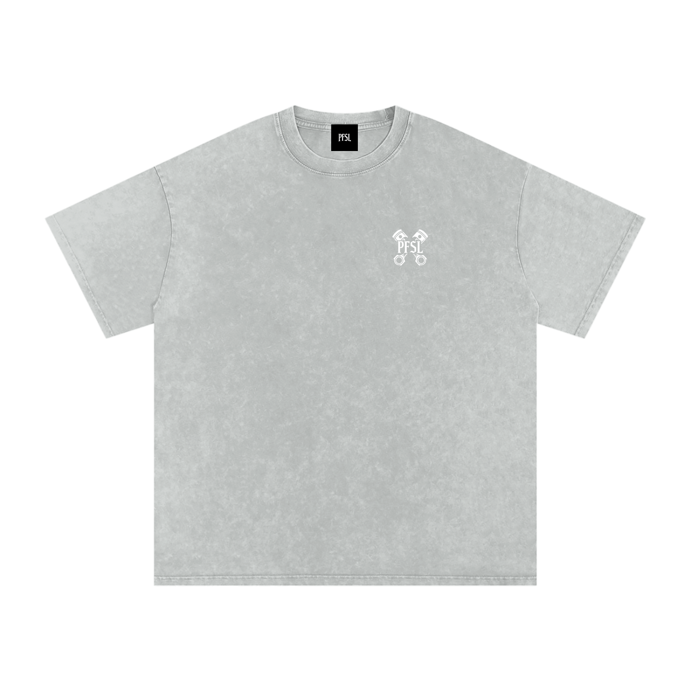 Loud Pipes Save Lives Acid Wash Oversize T-Shirt - 250 GSM