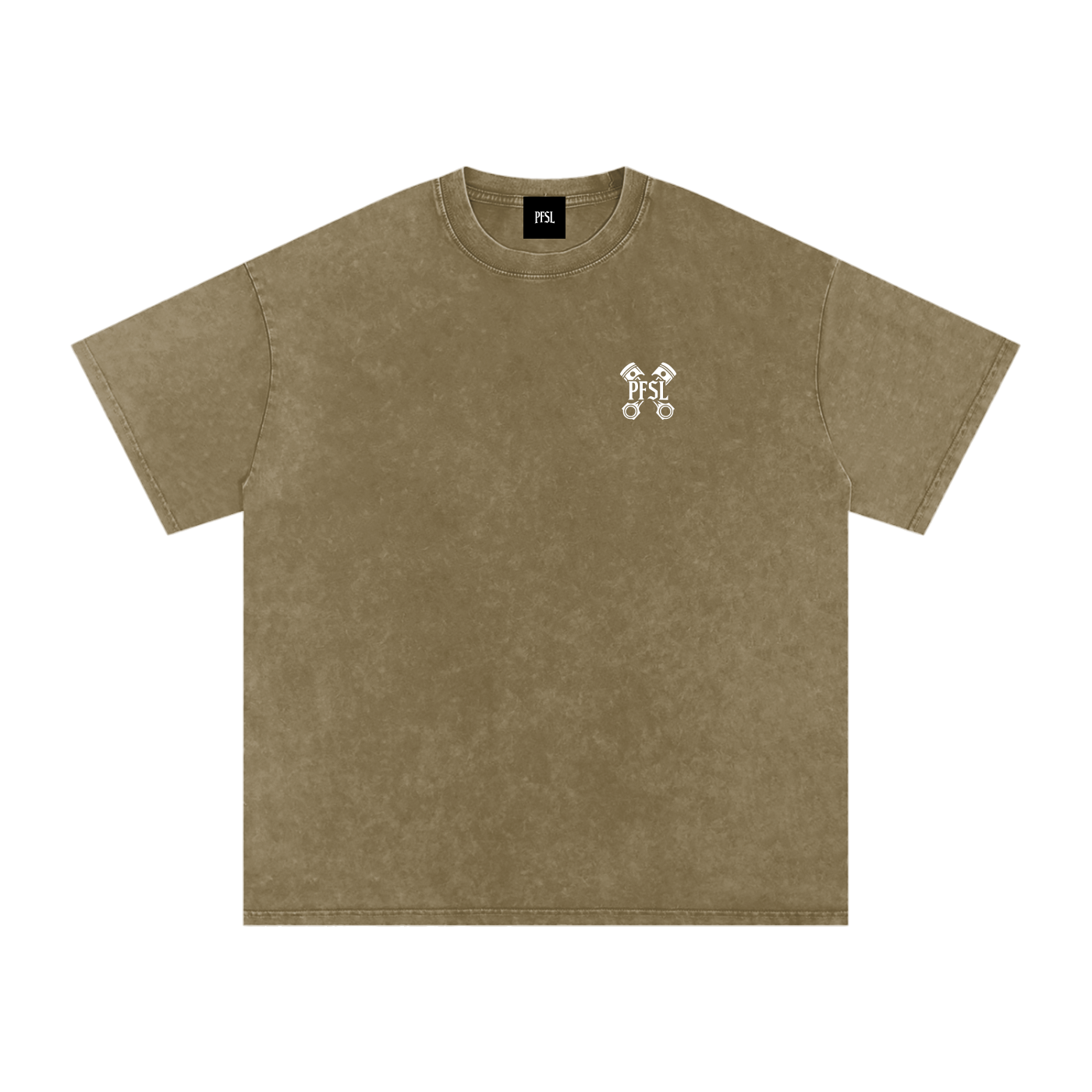 Loud Pipes Save Lives Acid Wash Oversize T-Shirt - 250 GSM