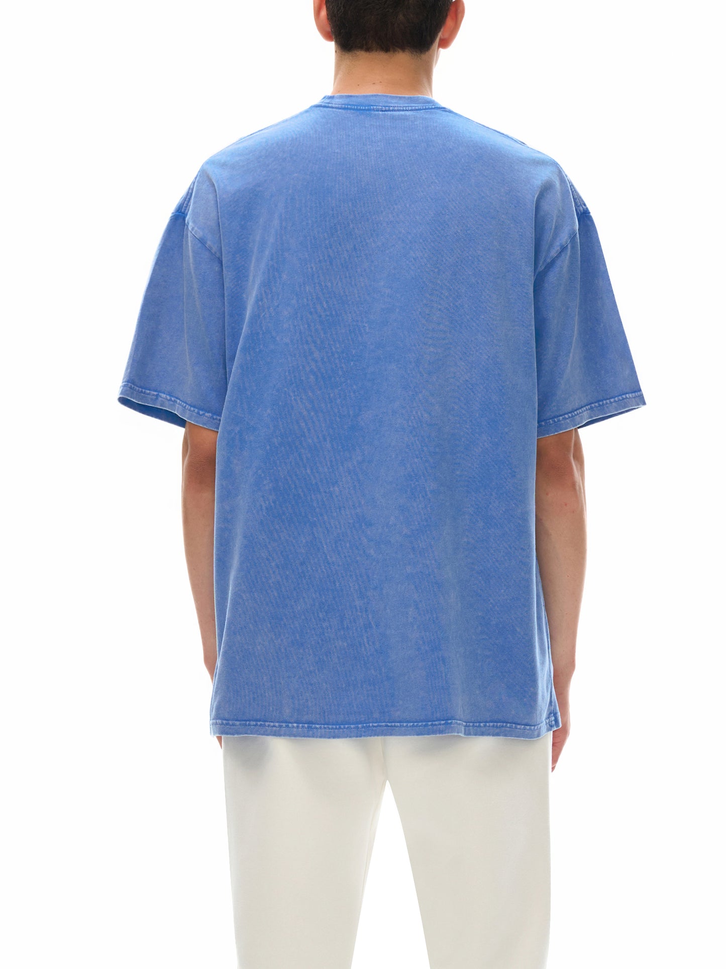 Loud Pipes Save Lives Acid Wash Oversize T-Shirt - 250 GSM